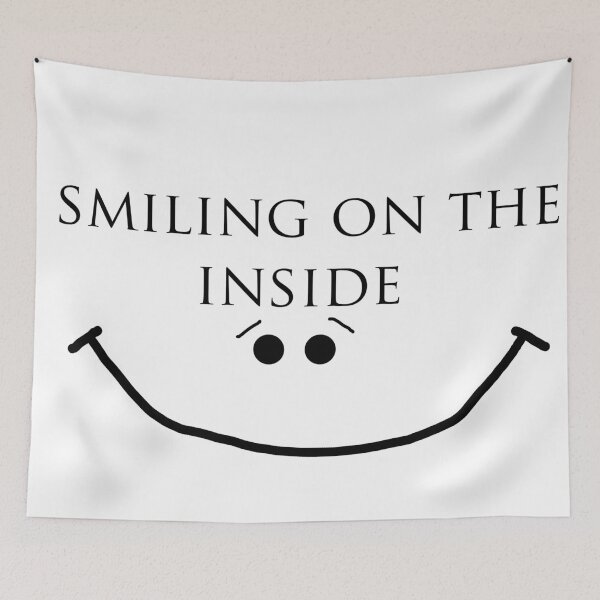 Item preview, Smiling on the inside smile design  designed and sold by Stephanie  Skeem.