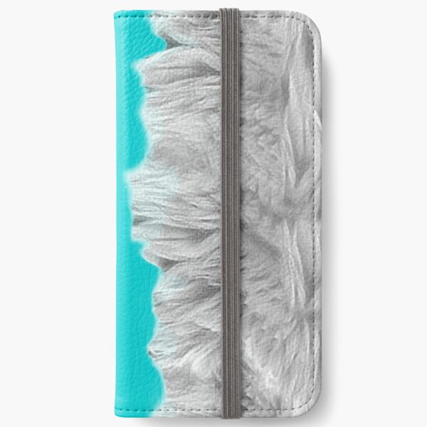 WOLF PRINT TSHIRT iPhone Wallet