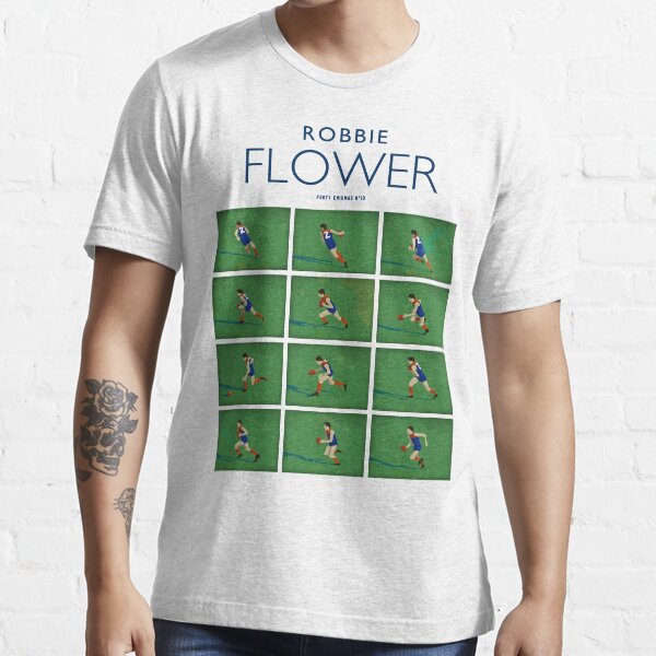 Robbie Flower, Melbourne (for white shirts only) Essential T-Shirt