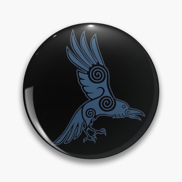 Item preview, Nordic Raven (Blue) designed and sold by elusiveconcepts.