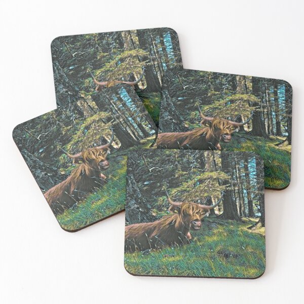 Item preview, Highland Cow on Mull designed and sold by AndythephotoDr.