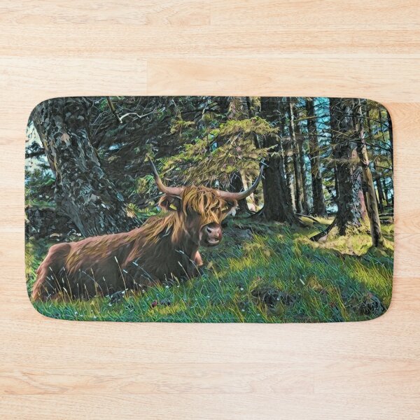 Item preview, Highland Cow on Mull designed and sold by AndythephotoDr.