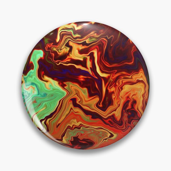 Aperçu de l'œuvre Abstract Pattern Holographic Distorted Liquid Oil Aesthetic Hell créée et vendue par InvestingRoad.