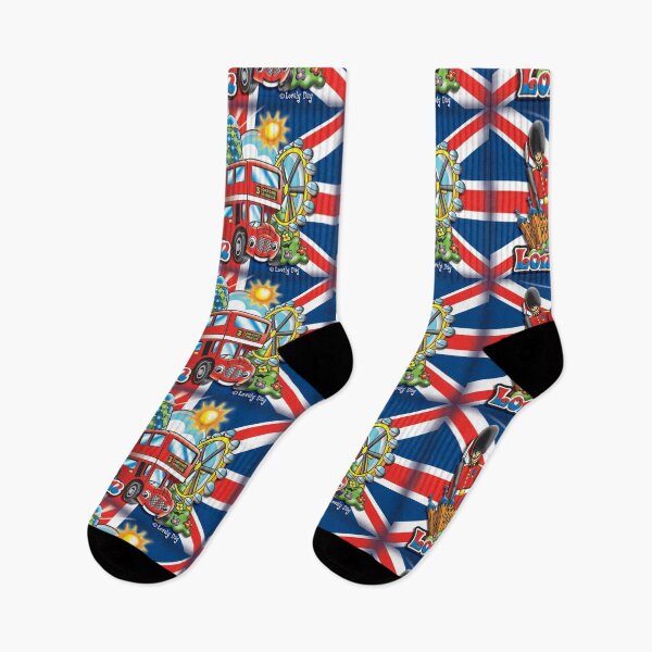 Item preview, London Magical Double Decker Bus Famous Lovely Day Design-Red theme designed and sold by Lovely Day.