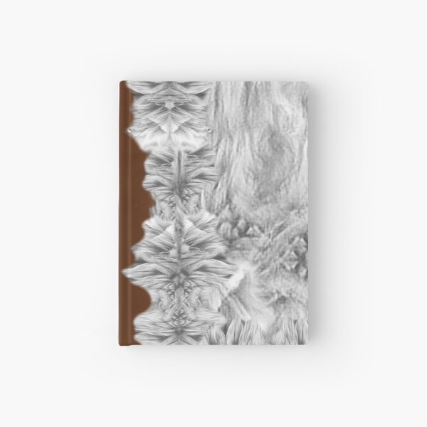 Copy of WOLF PRINT TSHIRT Hardcover Journal