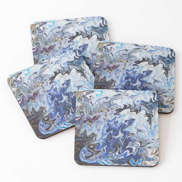 Item preview, Abstract Pattern Holographic Distorted Liquid Oil Aesthetic designed and sold by InvestingRoad.