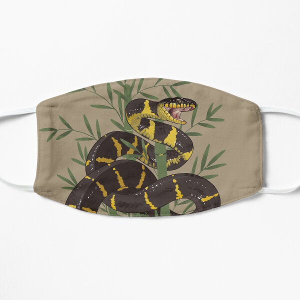 Mangrove Snake with Bamboo Flat Mask