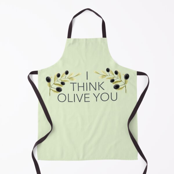 Item preview, I think Olive you - food pun designed and sold by bullshirter.