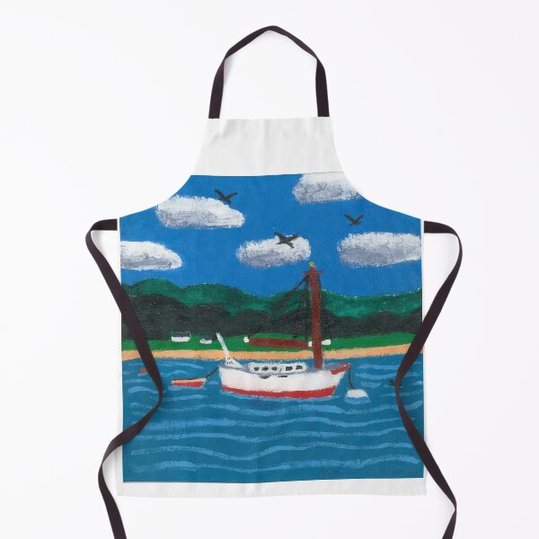 Item preview, Anchored Sailboat [Acrylic Paint] designed and sold by Nathaniel E. Dearing.