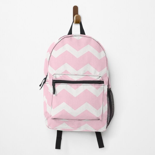 Item preview, Classic Chevron/Zig Zag Pattern In Millennial Pink & White designed and sold by Bill Shearer.