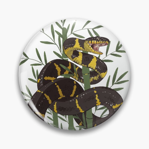 Item preview, Mangrove Snake with Bamboo designed and sold by Paige Penrose.