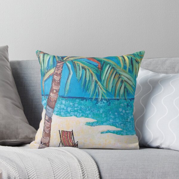 Item preview, Beach Chair and Palm designed and sold by AmcalmArtisty.