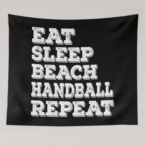 Item preview, Eat Sleep Beach Handball Repeat  designed and sold by meedTee.