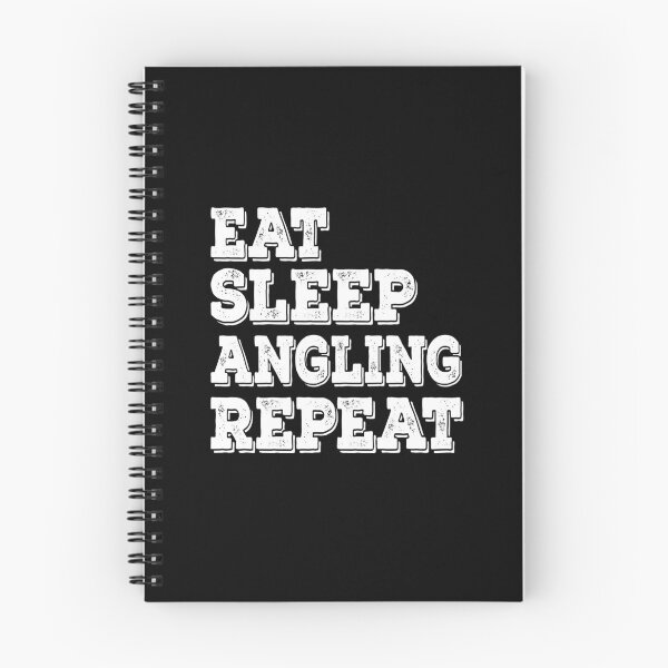 Item preview, Eat Sleep Angling Repeat  designed and sold by meedTee.