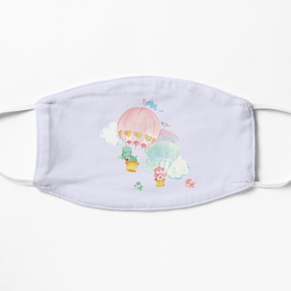 CARE CLASSIC BEARS Lotsa Heart Elephant Gentle Heart Lamb 80S RAINBOW Y2K 2000S nostalgia print Mask