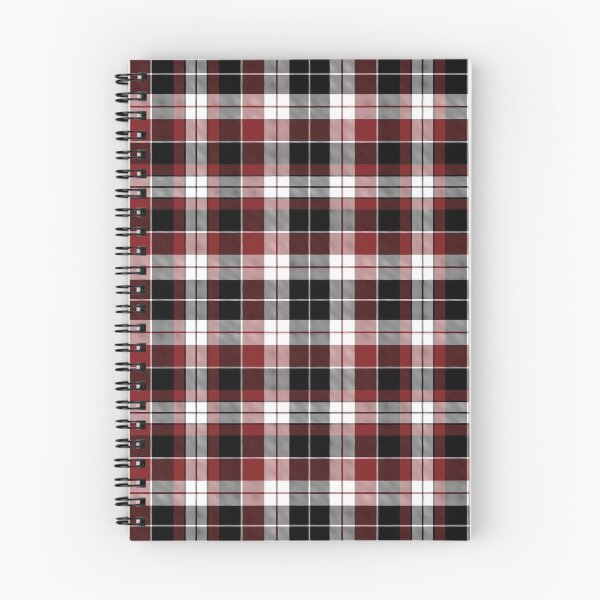 Item preview, White, Red & Black Tartan Plaid Twill Pattern designed and sold by 89BLACK.