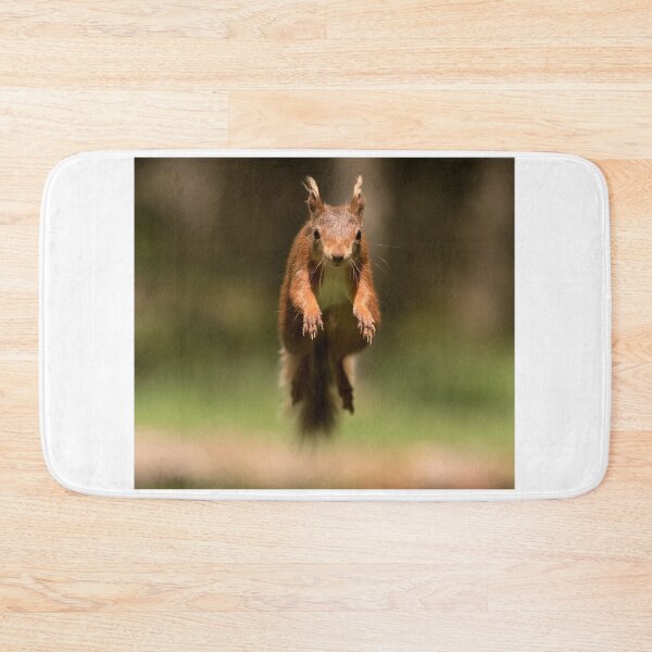 Item preview, Red Squirrel jumping in mid air designed and sold by Chris Monks.