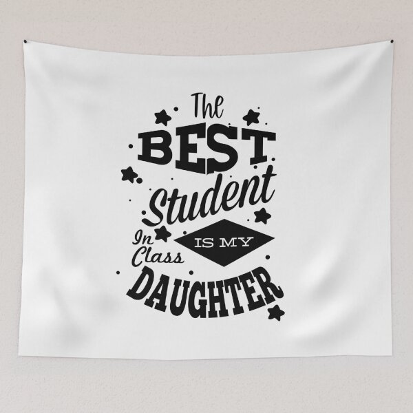 Item preview, Homeschool Best Student in Class Is My Daughter designed and sold by MasterKlaw.