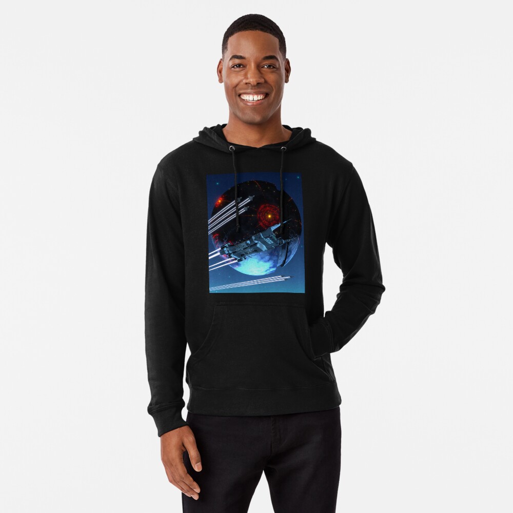Aperçu de l'œuvre Sweat à capuche léger créée et vendue par SmartGalaxy.