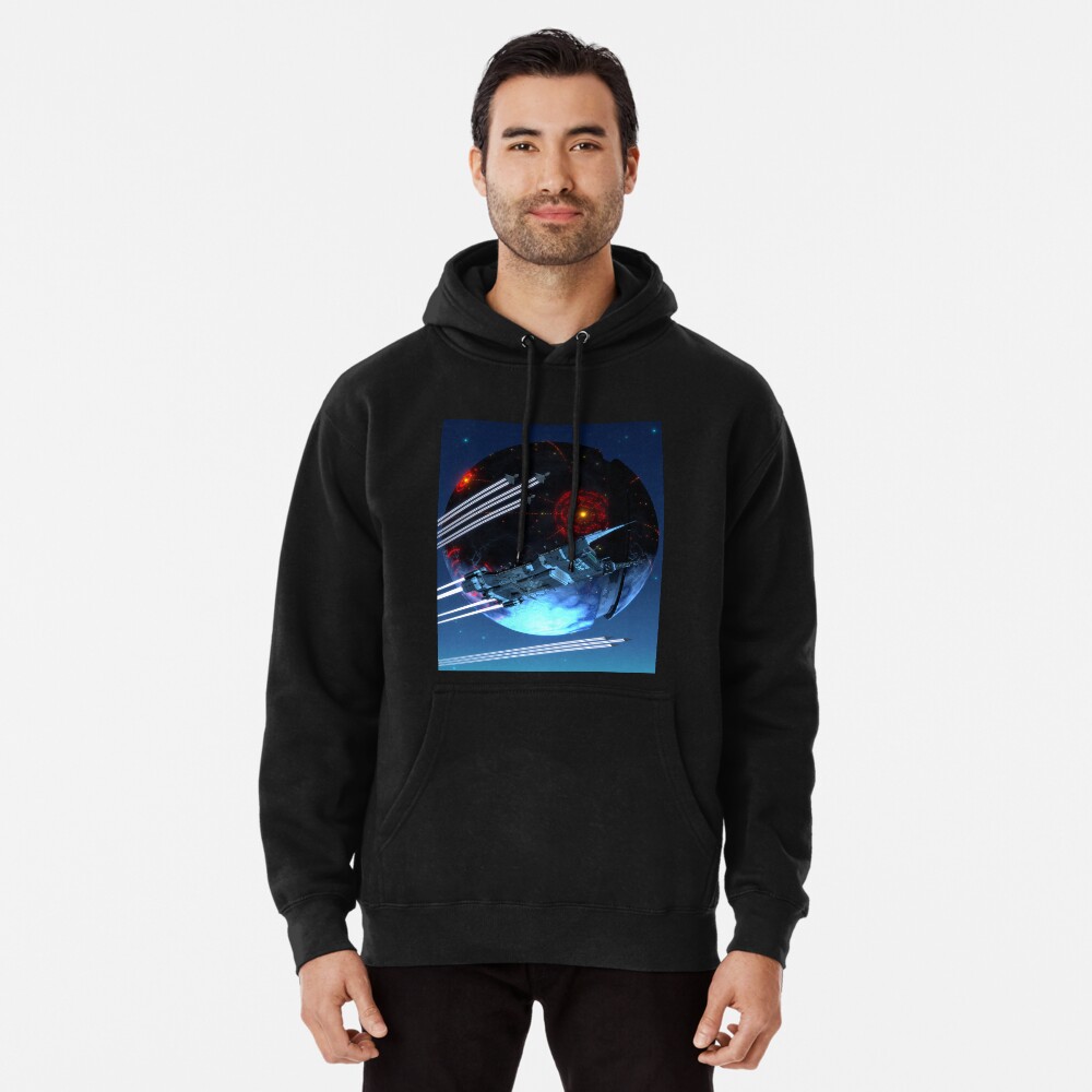Aperçu de l'œuvre Sweat à capuche épais créée et vendue par SmartGalaxy.