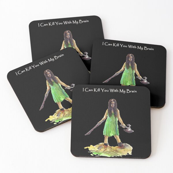 Item preview, River Tam I Can Kill You With My Brain Grey Letters  designed and sold by gothscifigirl.