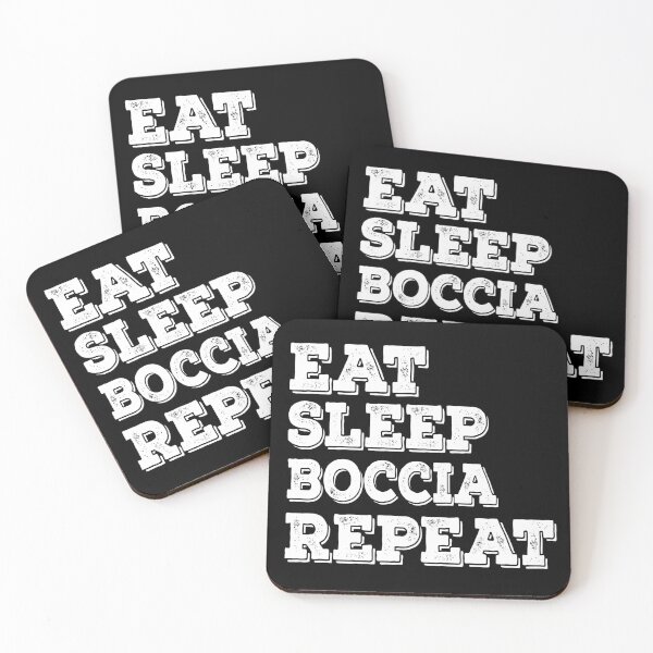 Item preview, Eat Sleep Boccia Repeat  designed and sold by meedTee.
