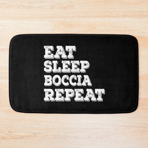 Item preview, Eat Sleep Boccia Repeat  designed and sold by meedTee.