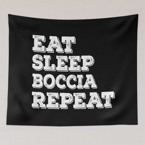 Item preview, Eat Sleep Boccia Repeat  designed and sold by meedTee.