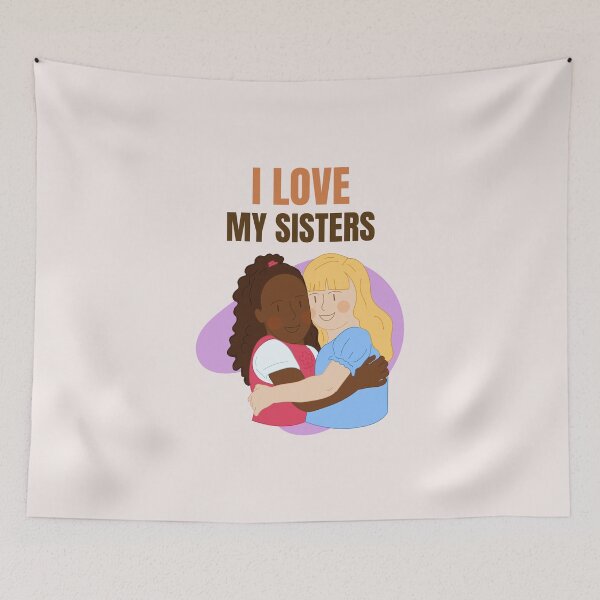 Item preview, I LOVE YOU MY SISTER  SISTERS DAY  designed and sold by ayaato.