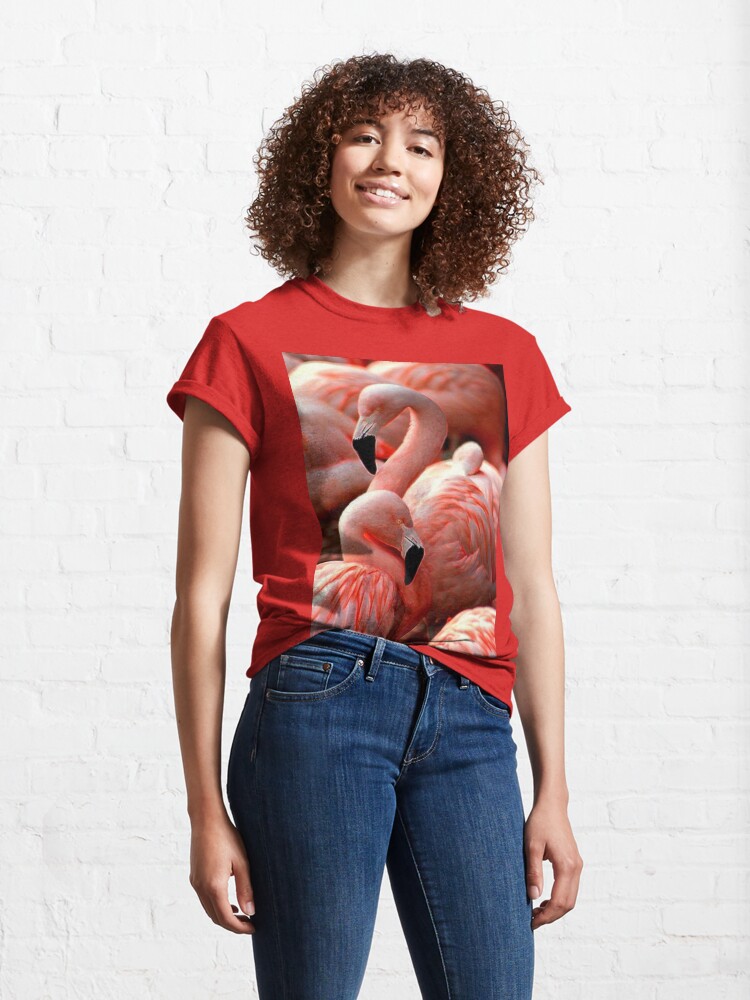 Alternate view of FLAMINGOS Classic T-Shirt