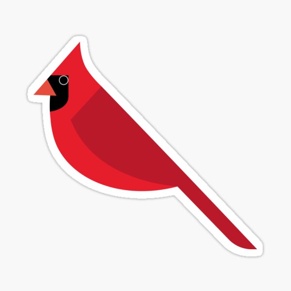 Item preview, Minimalist Cardinal  designed and sold by jspiggle.