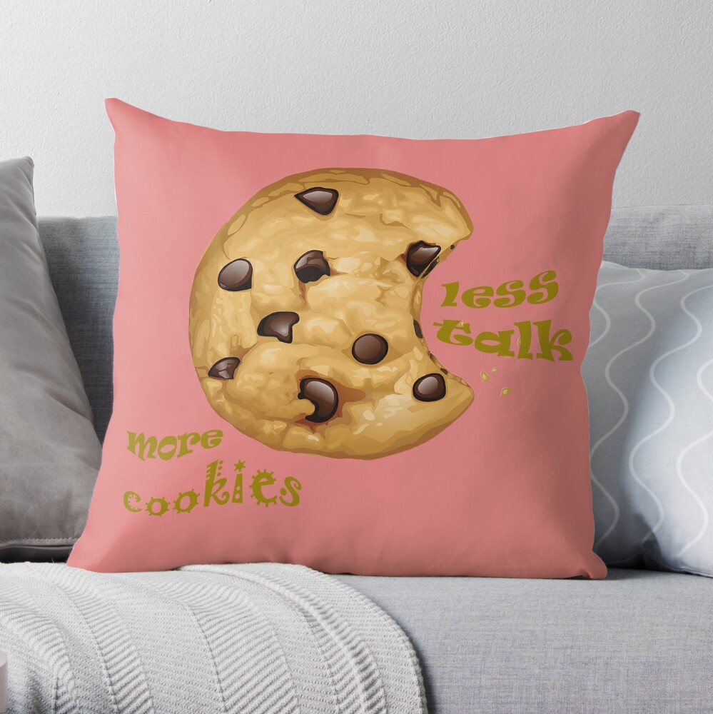 Chocolate chip hotsell cookie pillow