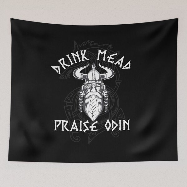 Item preview, Nordic mythology viking design for metal fans and pagans designed and sold by slowtag.