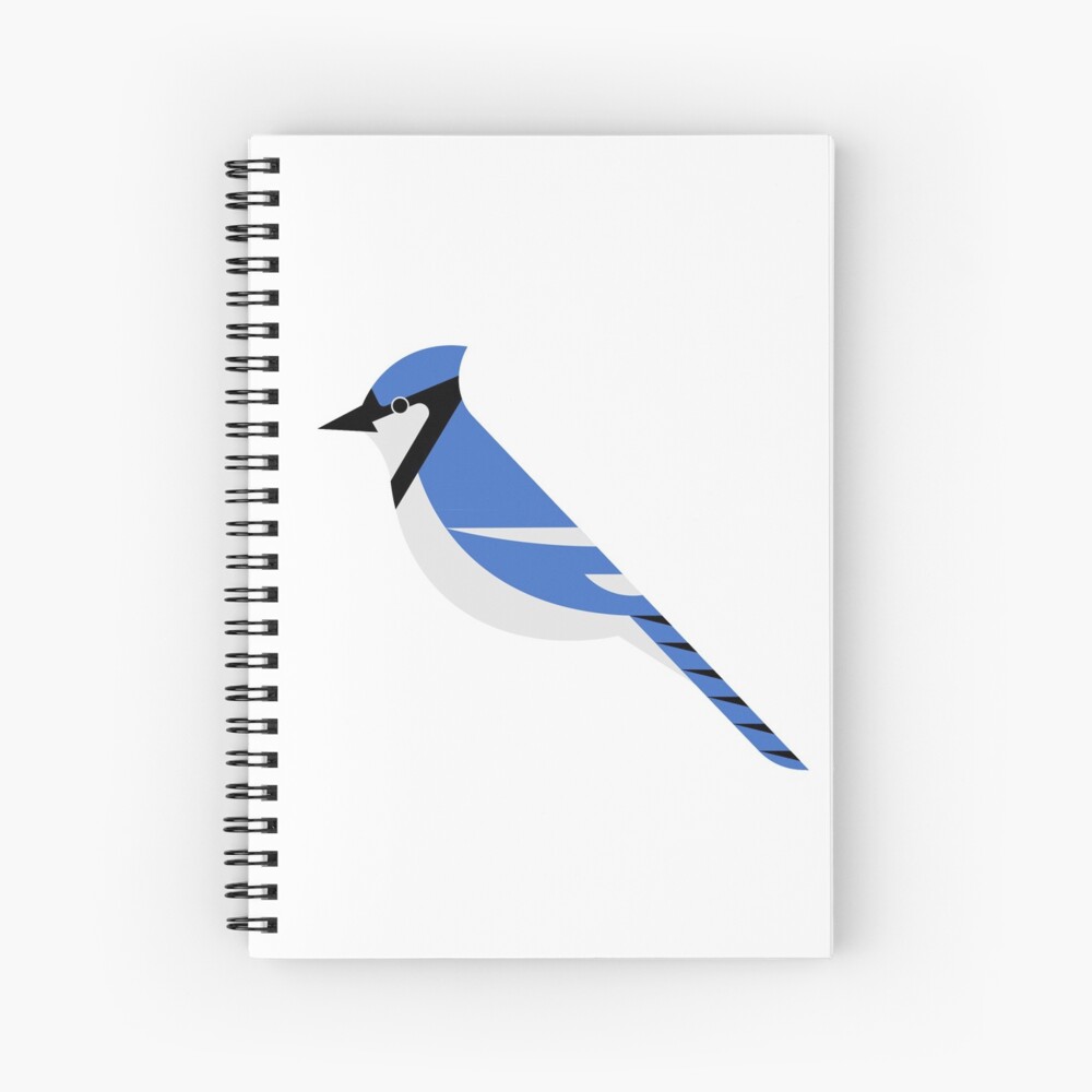 A Cartoon Illustration Of A Baby Bluejay In A Nest. Royalty Free
