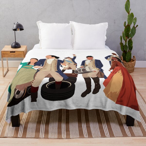 Hamilton musical Throw Blanket
