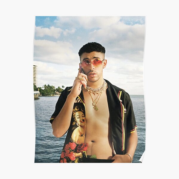 BAD BUNNY Playboy 2020 Póster