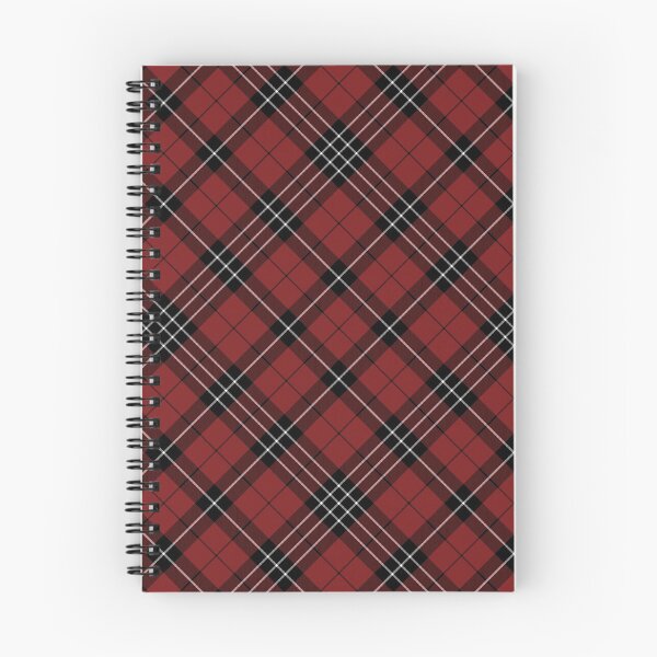 Item preview, Red, White & Black Cross Tartan Plaid Twill Pattern designed and sold by 89BLACK.