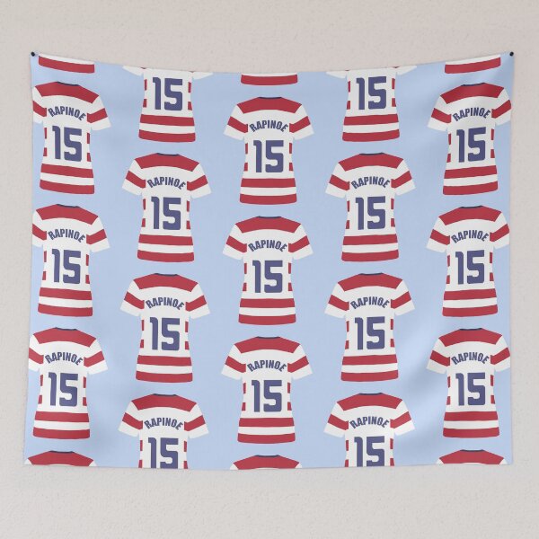 Item preview, 2012 Waldo Megan Rapinoe Jersey Back designed and sold by mappsart.