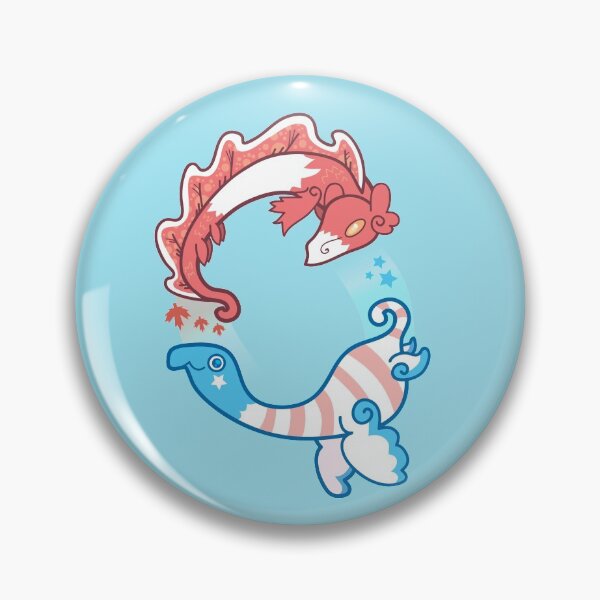 Item preview, Wish You Were Here: Ogopogo and Champ designed and sold by Cosmopoliturtle.