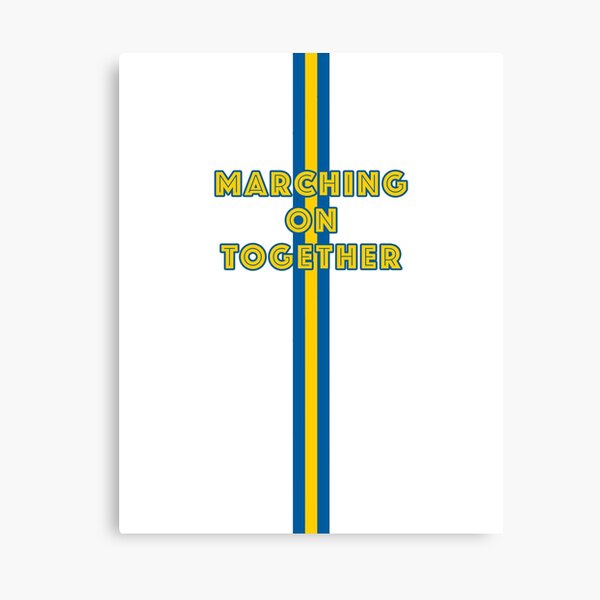 Marching On Together Canvas Prints Redbubble