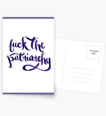 F*ck The Patriarchy (NSFW) Postkarten