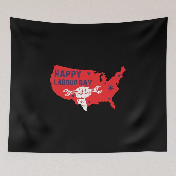 Item preview, Happy labour day  America map designed and sold by kamilu.