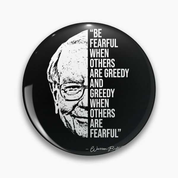 Item preview, Warren Buffett quotes, quote designed and sold by madkitten.