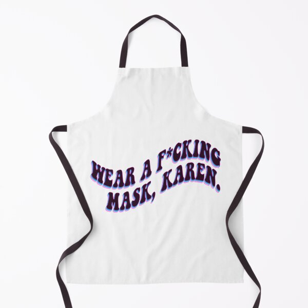 Item preview, wear a f*cking mask, karen. designed and sold by goblinbabe.