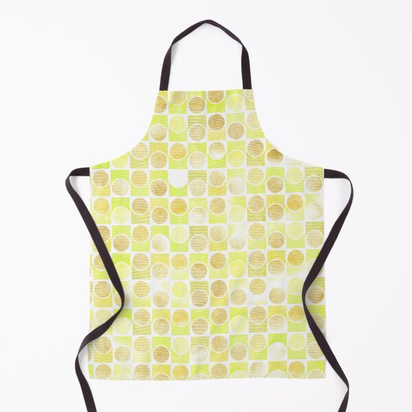 Item preview, Retro yellow spots pattern designed and sold by ekpatterns.