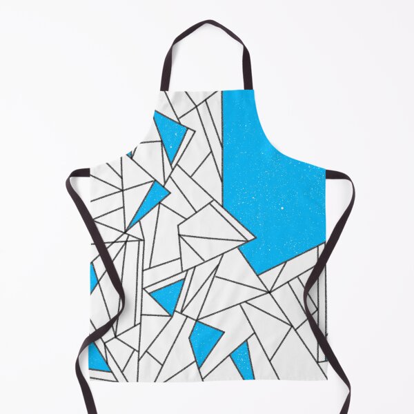 Item preview, Blue and Black geometric pattern designed and sold by ekpatterns.