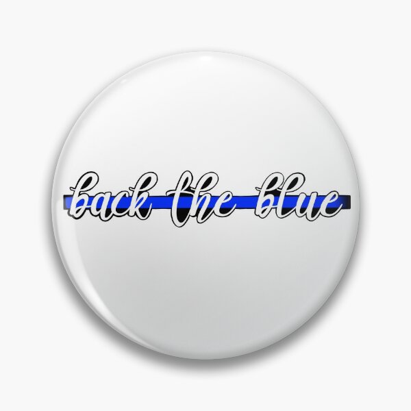 Item preview, Back The Blue Thin Blue Line  designed and sold by kholowell.