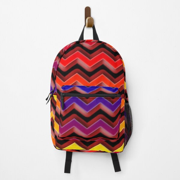 Item preview, Retro Futuristic 1980s 3D Chevron/Zig Zag Pattern  designed and sold by Bill Shearer.