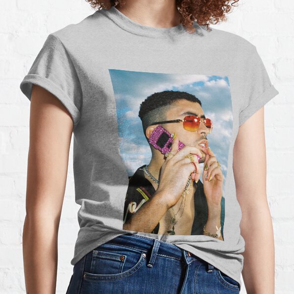 BAD BUNNY Playboy Mag Camiseta clásica