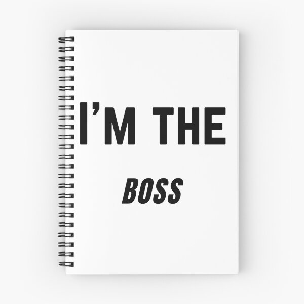 Item preview, I'm the boss designed and sold by rossedalen.